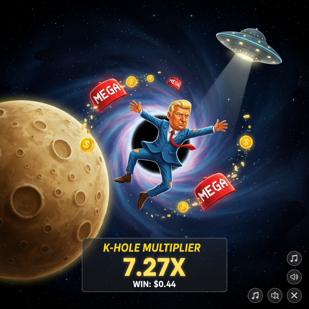 Drop the Boss bonus round — K-Hole space sequence with multipliers