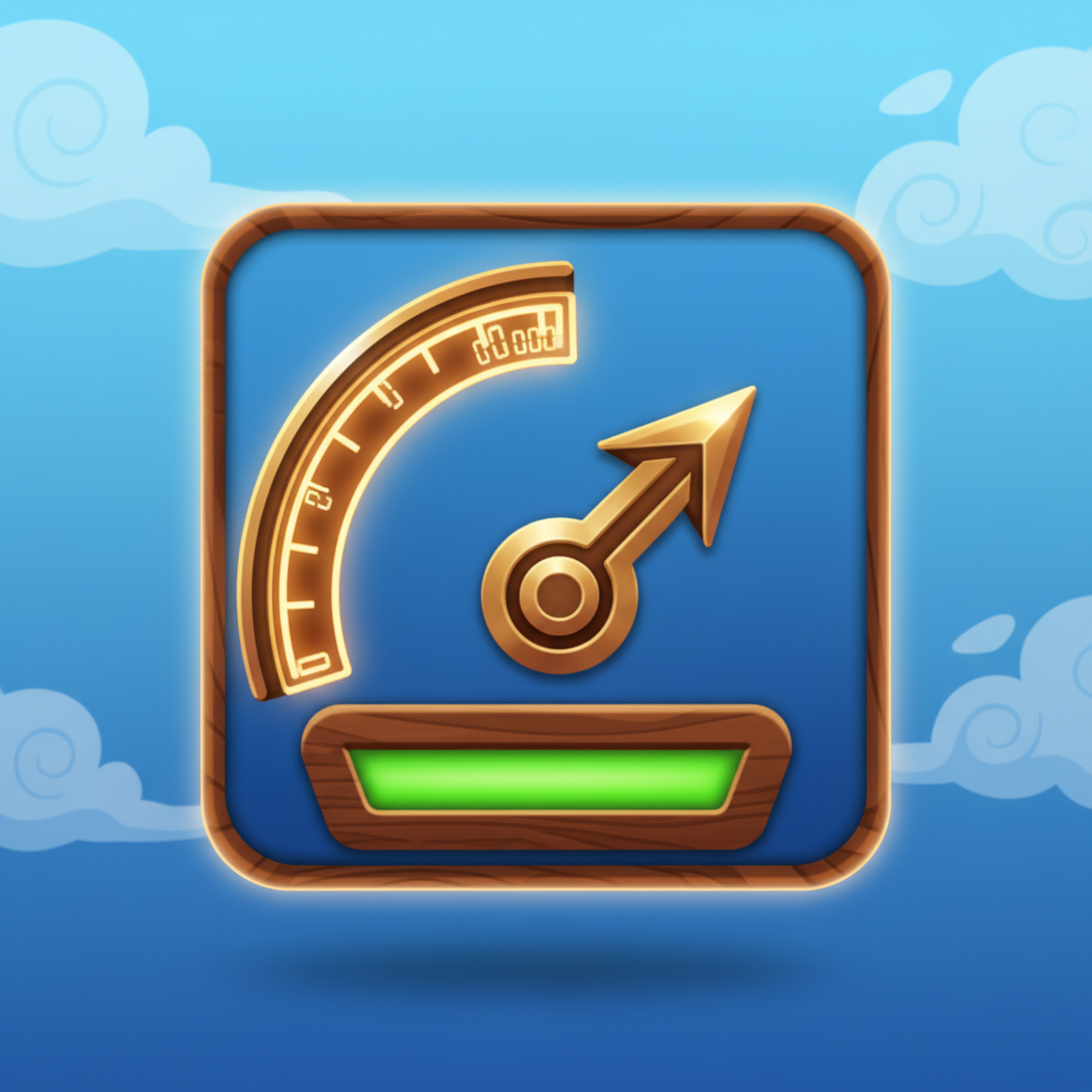 Distance meter in Drop the Boss — 1x per meter