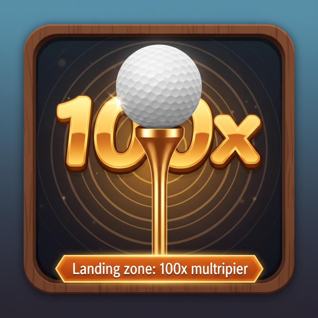 Golden Tee Award in Drop the Boss — 100x multiplier